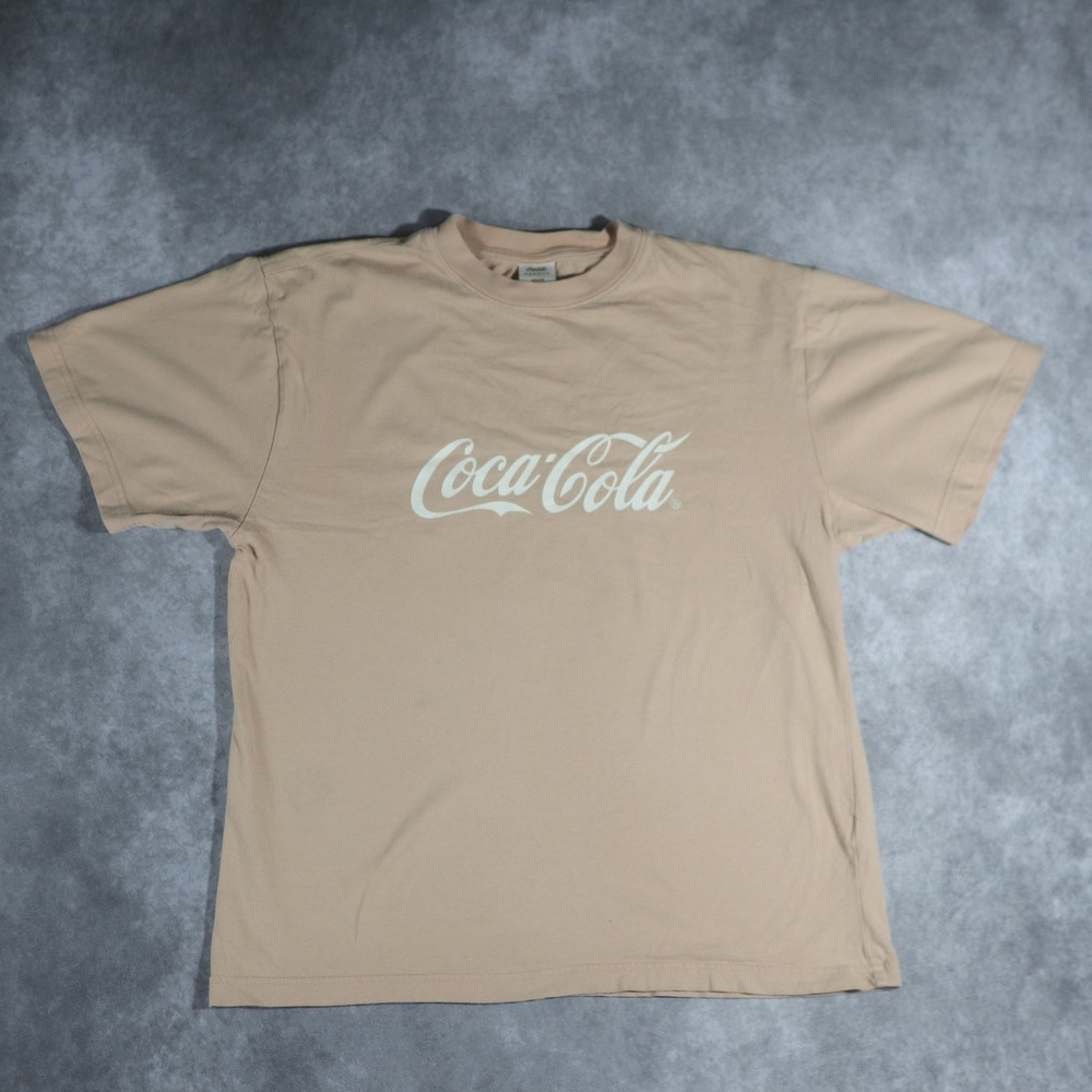PacSun x Coca-Cola Graphic T-Shirt Tan Beige Size Medium